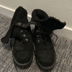 Women’s Timberland Sherpa Fold Down Boots